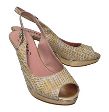 Sandalo Con Tacco A Spillo In