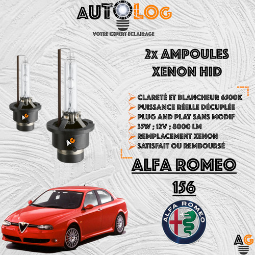 Kit ampoule xenon hid alfa - kit,