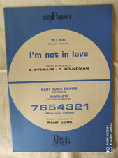10 cc "I'M NOT IN LOVE" - GARY TOMS EMPIRE "7654321" - 1976 - ED. PEGA