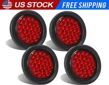 4Inch Round 24LED Red