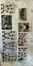 Lotto 9 Cartoline Calcio Anni