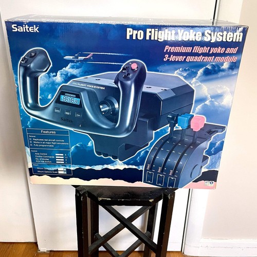 Saitek pro flight - yoke, system