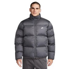 GIUBBINO GIUBBOTTO INVERNALE NIKE UOMO FB7368 068 JACKET THERMA FIT GRIGIO