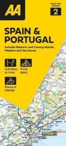 Road map spain portugal - aa,