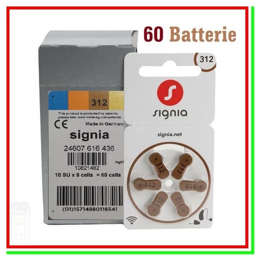 Signia 312 pr41 - pr41, batterie