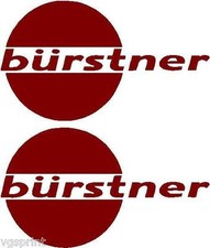BURSTNER CARAVAN DECALCOMANIE