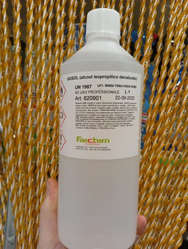 Alcool isopropilico denaturato - alcool,