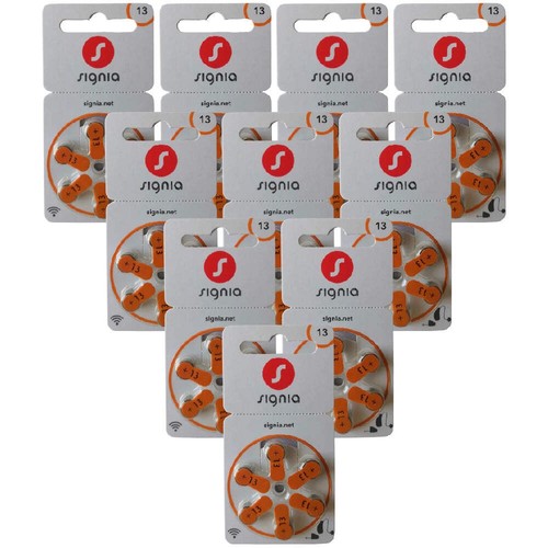 60x siemens signia batterie - 60x,