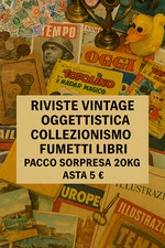 Riviste Vintage Oggettistica Collezionismo Fumetti Libri | Pacco Sorpresa 20KG