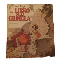 IL LIBRO DELLA GIUNGLA-W.DISNEY-1°ed.MONDADORI-LE PIETRE PREZIOSE 1968 Difetti 