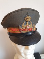regio esercito berretto  mod.34 WW2 grigioverde capitano CRI