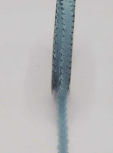 Nastro thai azzurro bordura - nastro,