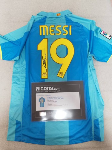 Maglia lionel messi firmata - lionel,