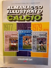 Almanacco illustrato del Calcio panini 1977-79 ristampa La Gazzetta