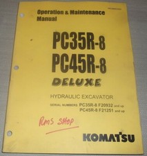 Komatsu pc35r pc45r 8 - komatsu, pc45r-8