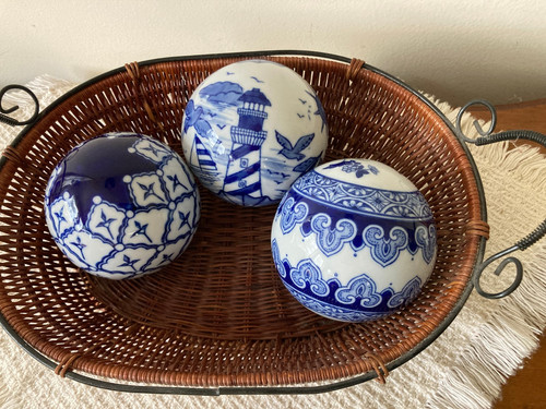 Lotto palline tappeto blu - lotto~3,