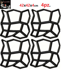 Set 4pz. - Stampo cemento