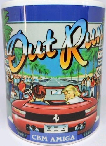 Out run mug - out, arcade