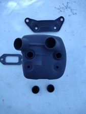 MARMITTA DOPPIA PORTA HUSQVARNA 365 371 372XP OE + XT 385XP 390XP MOLTE SEGHE JRED