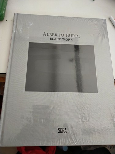 Alberto burri black work skira - work,