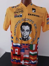 maglia ciclismo vintage team LA FAUSTO COPPI 95 LOOKERGOVIS TG XXL