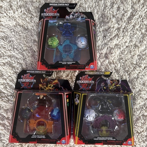 Bakugan starter pack - pack, 3