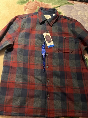 Giacca camicia flanella