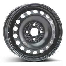 Cerchi in ferro KFZ ALCAR STEEL 14" 5J 4x100 ET 35 57.1 NERO