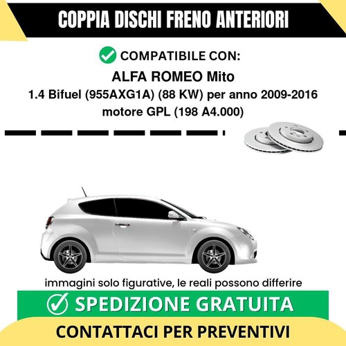 Coppia dischi freno - dischi, anteriori