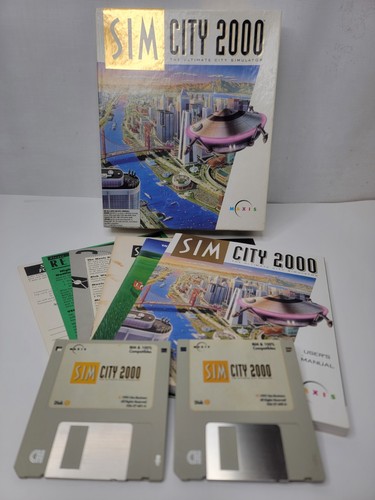 Simcity 2000 big box gioco - big, pc