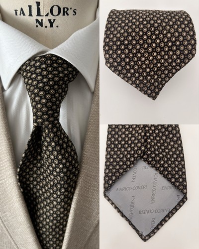 Enrico coveri italy silk tie - coveri,