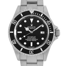 ROLEX SEA-DWELLER 16600 nero numero F seconda mano uomo
