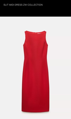 Abito donna zara rosso midi - abito,