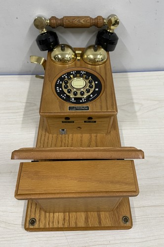 Telefono vintage legno - telefono,