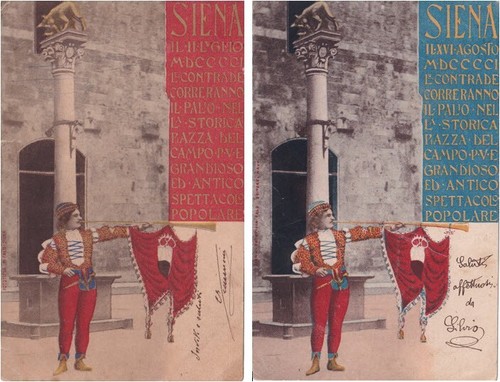 Siena palio araldo - annuncia, il