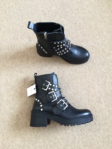 Stivaletti biker militari zara - stivaletti,