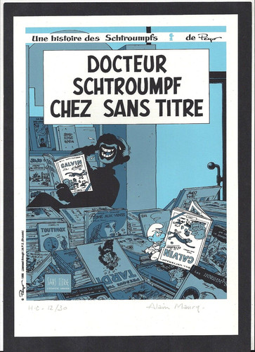 Maury les schtroumpfs - les, (peyo)