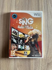 LET'S SING RADIO ITALIA Nintendo Wii  KARAOKE SPEDIZIONE VELOCE ⭐️⭐️⭐️⭐️⭐️