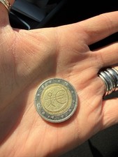 moneta 2 euro rara Omino Stilizzato, Tedesca Anno 1999-2009 pezzo da collezione