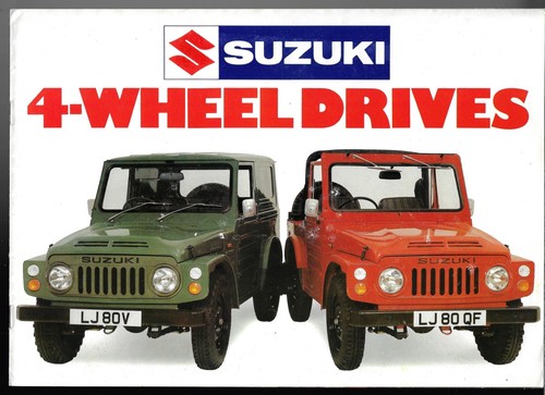 Suzuki 4wd 1980 1981 - 80, 1980-1981