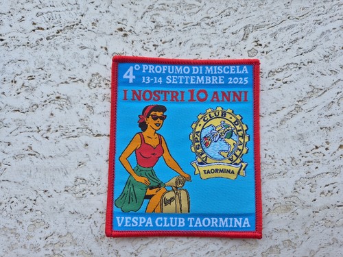 Vespa club toppa patch no - club, (no