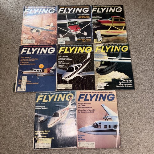 Vintage flying magazine lot - vintage,