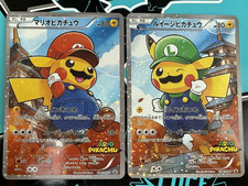 Pokemon Luigi Pikachu Super Mario Pikachu JAP FM High Quality