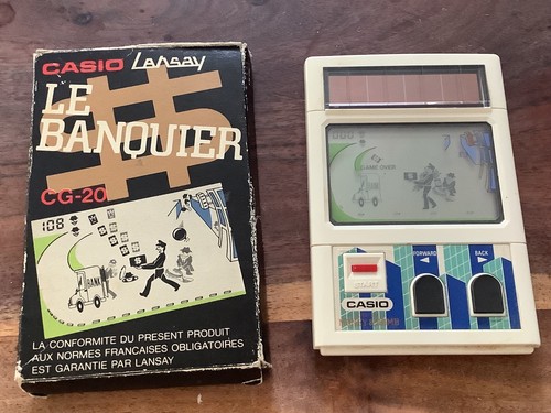 Rare jeu casio - le, banquier
