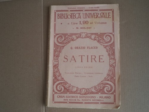 Biblioteca universale satire - universale,