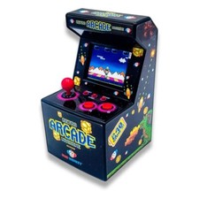 Mad Monkey Mini Cabinato Retro Arcade Machine 240 Giochi in 1 15cm Originale