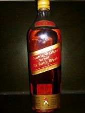 JOHNNIE WALKER RED LABEL OLD SCOTCH WHISKY 1,125 L RESERVED F.A.O 70' VINTAGE