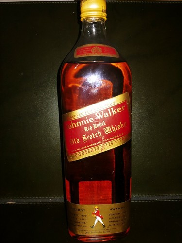 Johnnie walker red label old - johnnie,