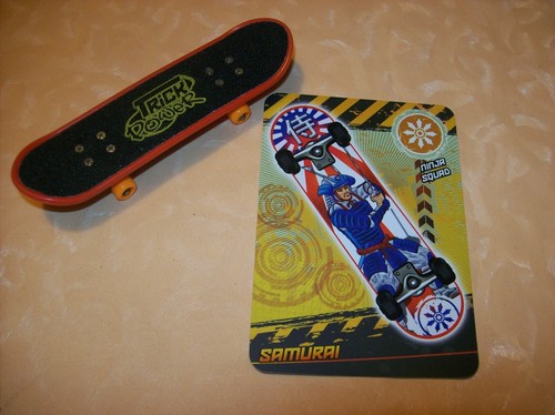 Mini skateboard trick - skateboard, power