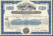 Texaco Inc White Plains - USD 25.000 vecchia obbligazione 1976 - ora Chevron Texaco - OLIO